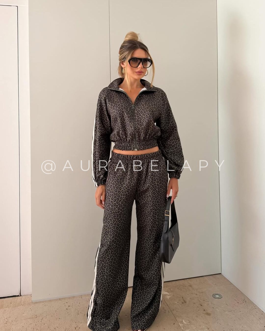 Set Pantera Print, Campera y Pantalón _4