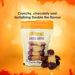 Supa choco dipped cookies 200g