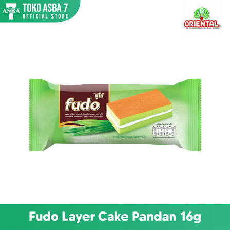 Fudo pandan cream layer cake 14g