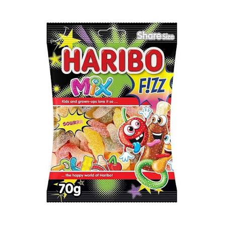 Haribo sour mix 80g_0