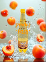 Shafi sparkling water peach 750ml