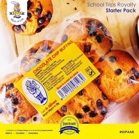 Supa choco chip muffins 6's_0