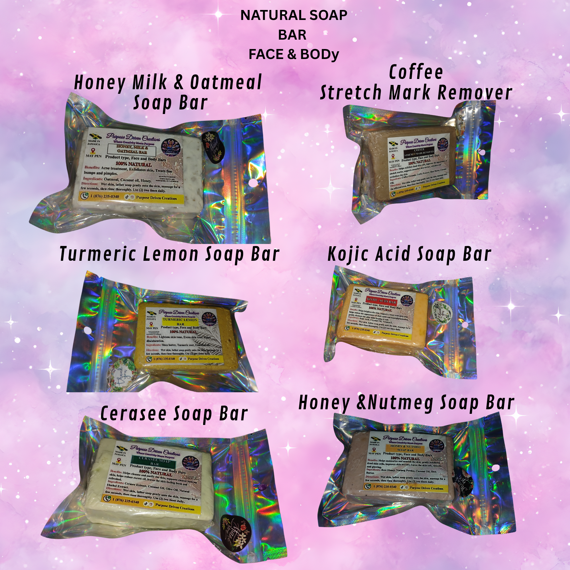 NATURAL FACE AND BODY SOAP