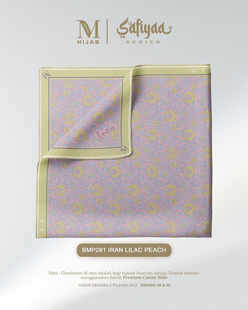 BMP281 IRAN LILAC PEACH