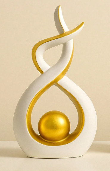 Modern Abstract Ceramic Sculpture_1