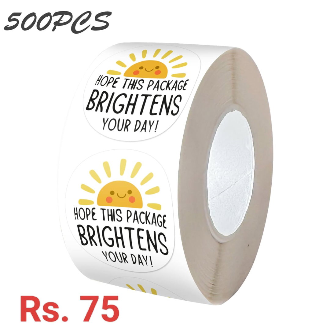 Stickers - Hope this package brightens your day