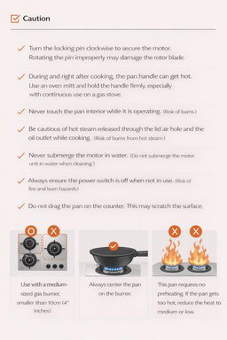 Rollpan Automatic Rotating Cooking Pot (PRE-ORDER, delivery in 4 -6 weeks)