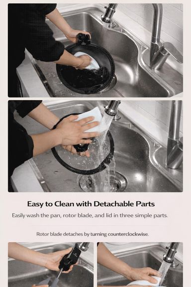 Rollpan Automatic Rotating Cooking Pot (PRE-ORDER, delivery in 4 -6 weeks)_6