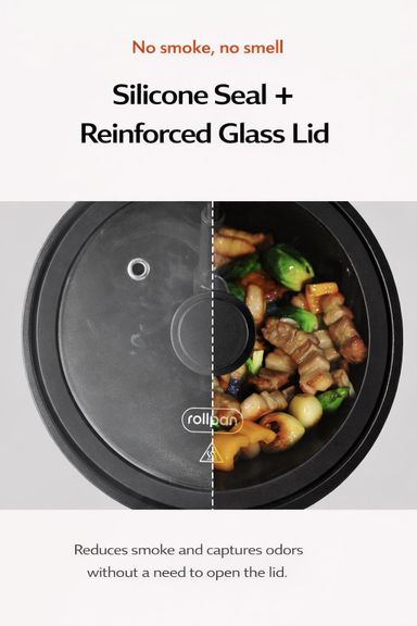 Rollpan Automatic Rotating Cooking Pot (PRE-ORDER, delivery in 4 -6 weeks)_8
