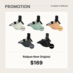 Rollpan Automatic Rotating Cooking Pot (PRE-ORDER, delivery in 4 -6 weeks)