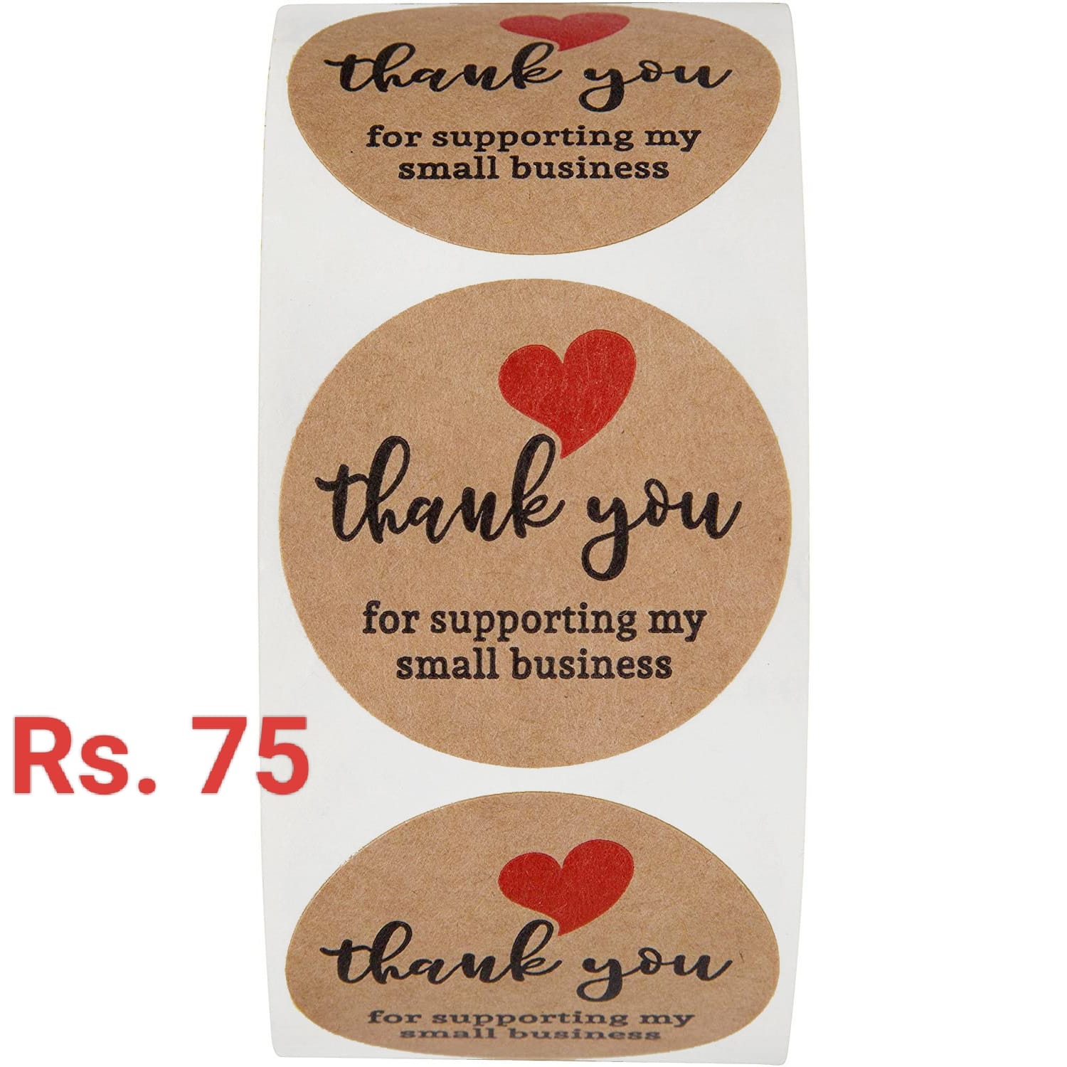 Stickers - Thank You for Supporting my Small Business_0
