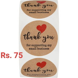 Stickers - Thank You for Supporting my Small Business