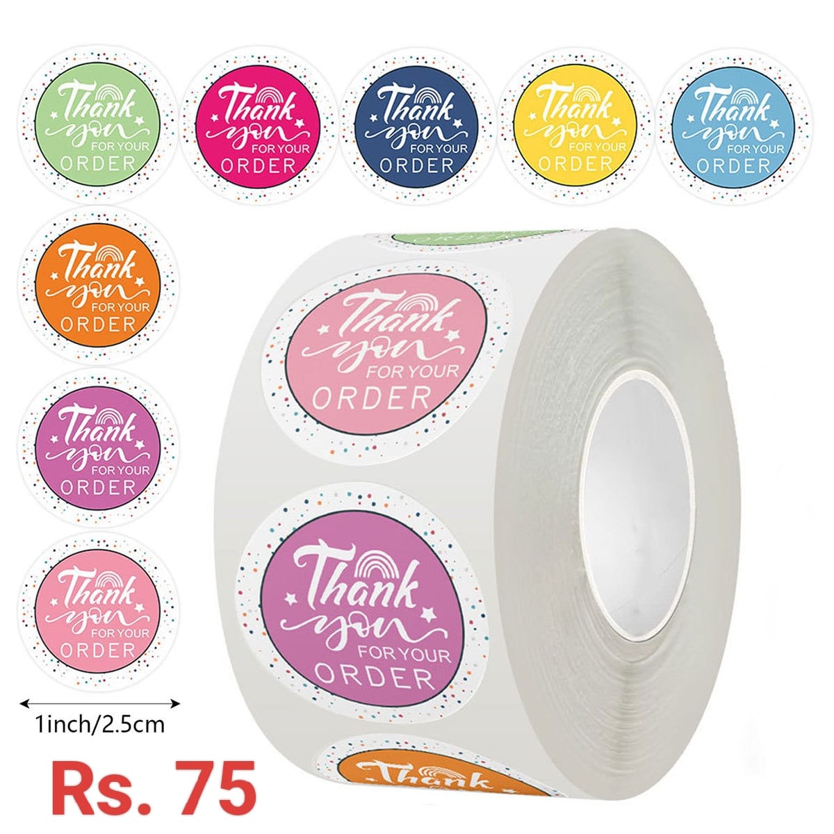 Stickers - Thank You for your order_0