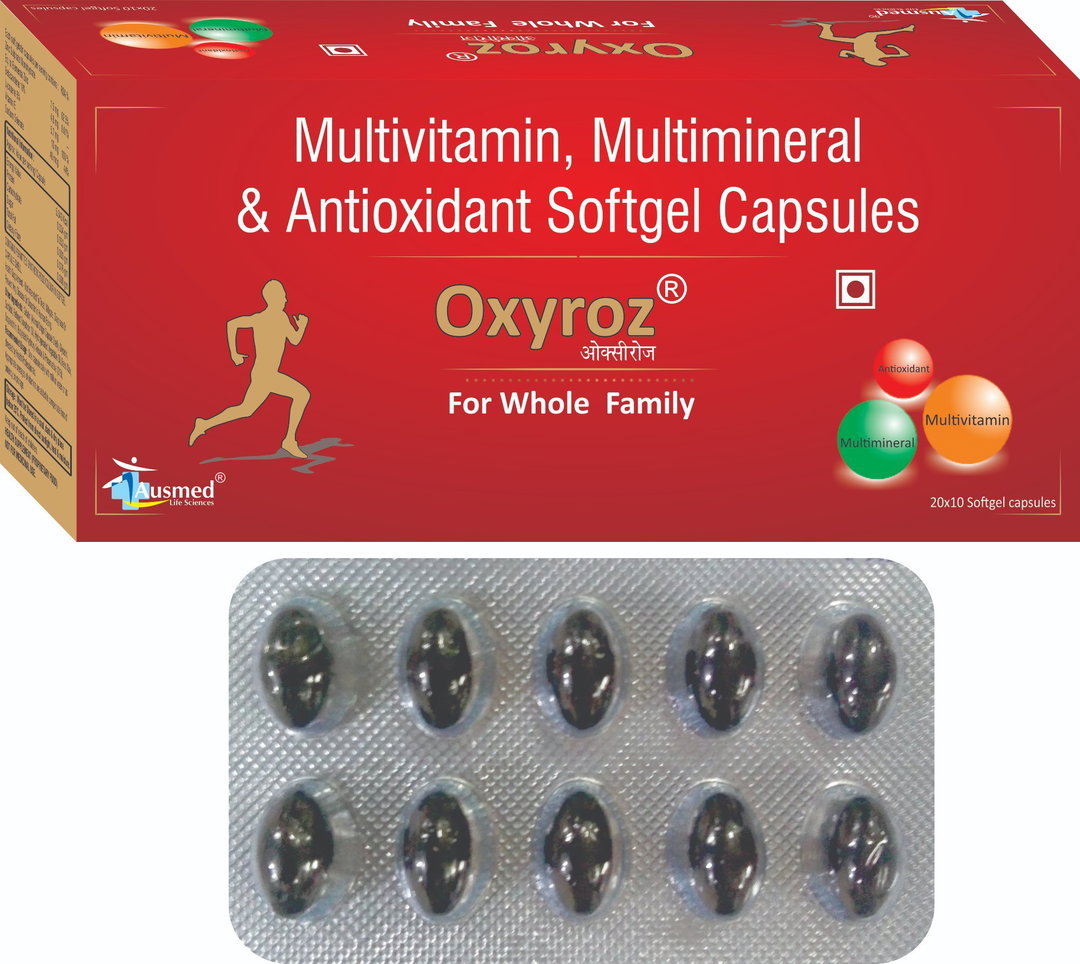 Multivitamin + Mutimineral + Antioxidant Capsules Capsule