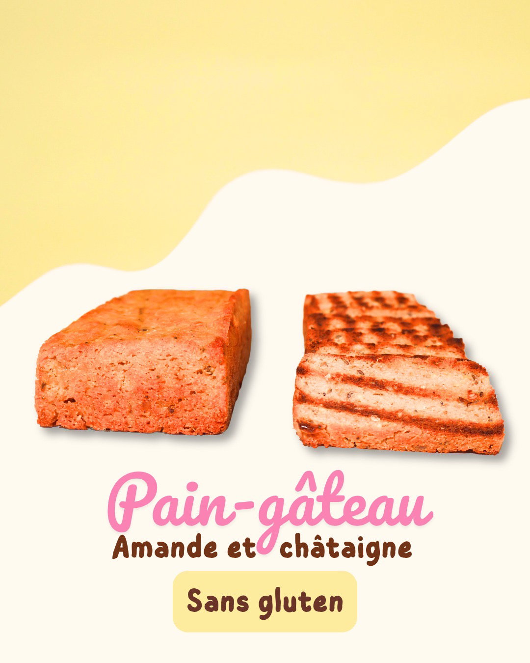 Pain gâteau amande & châtaigne _0