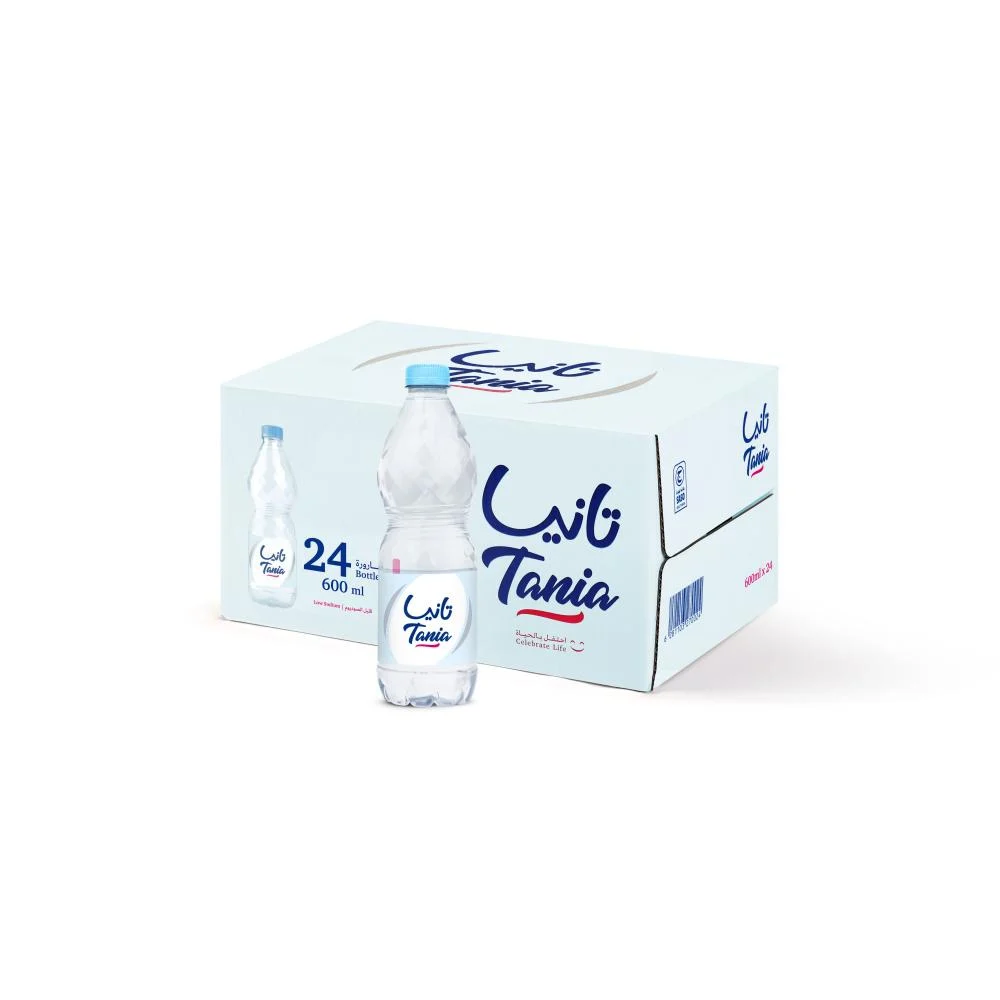 TANIA WATER 600ml - 24 BOTTLES  /  BUY 10 Ctn GET 2 FREE