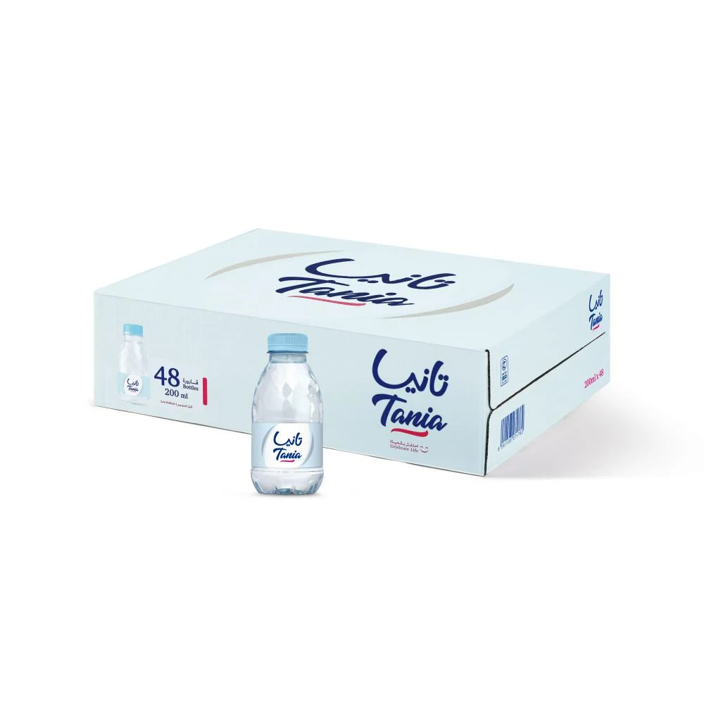 TANIA WATER 200ml - 48 BOTTLES