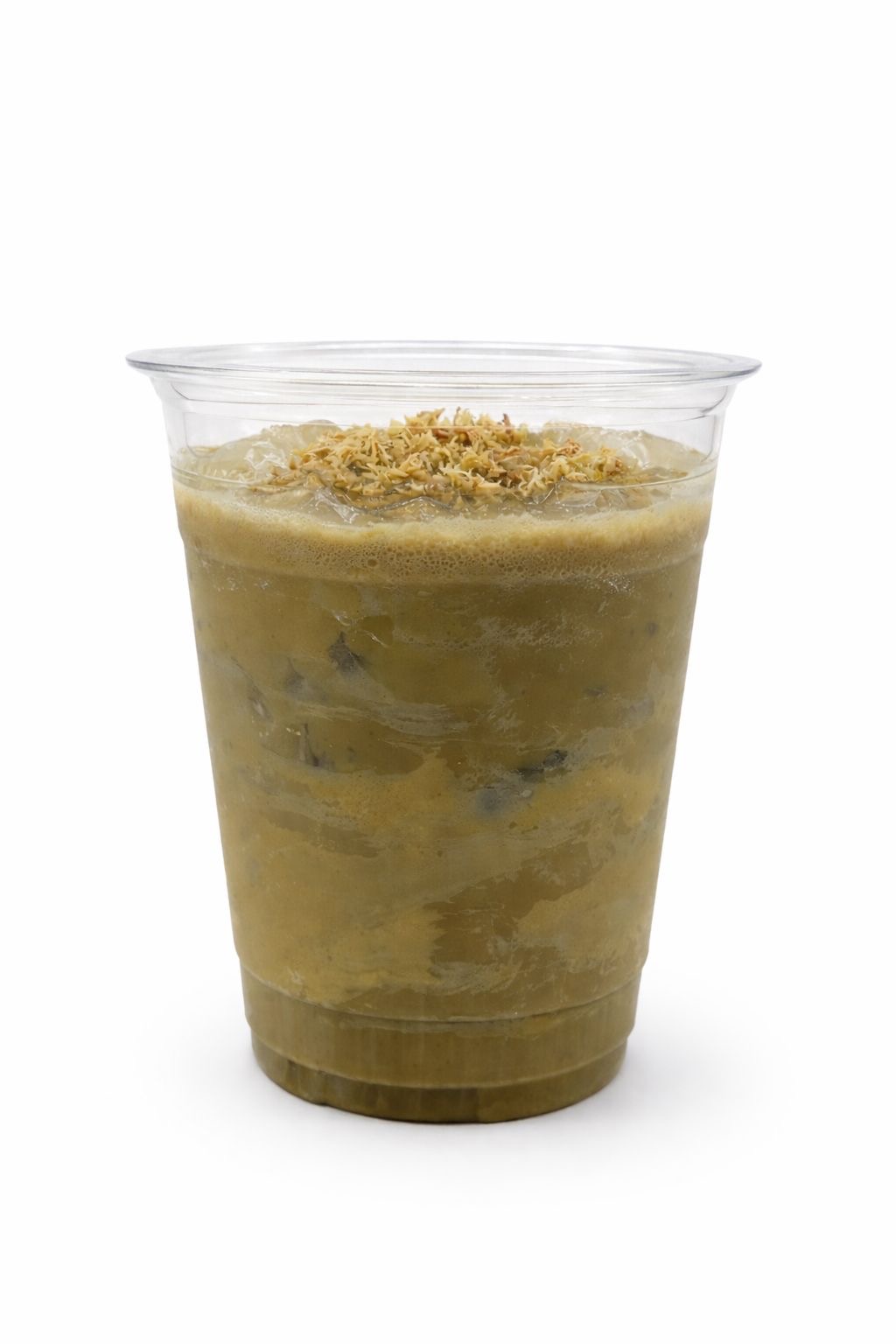 Pistachio Kunafa Hojicha Latte