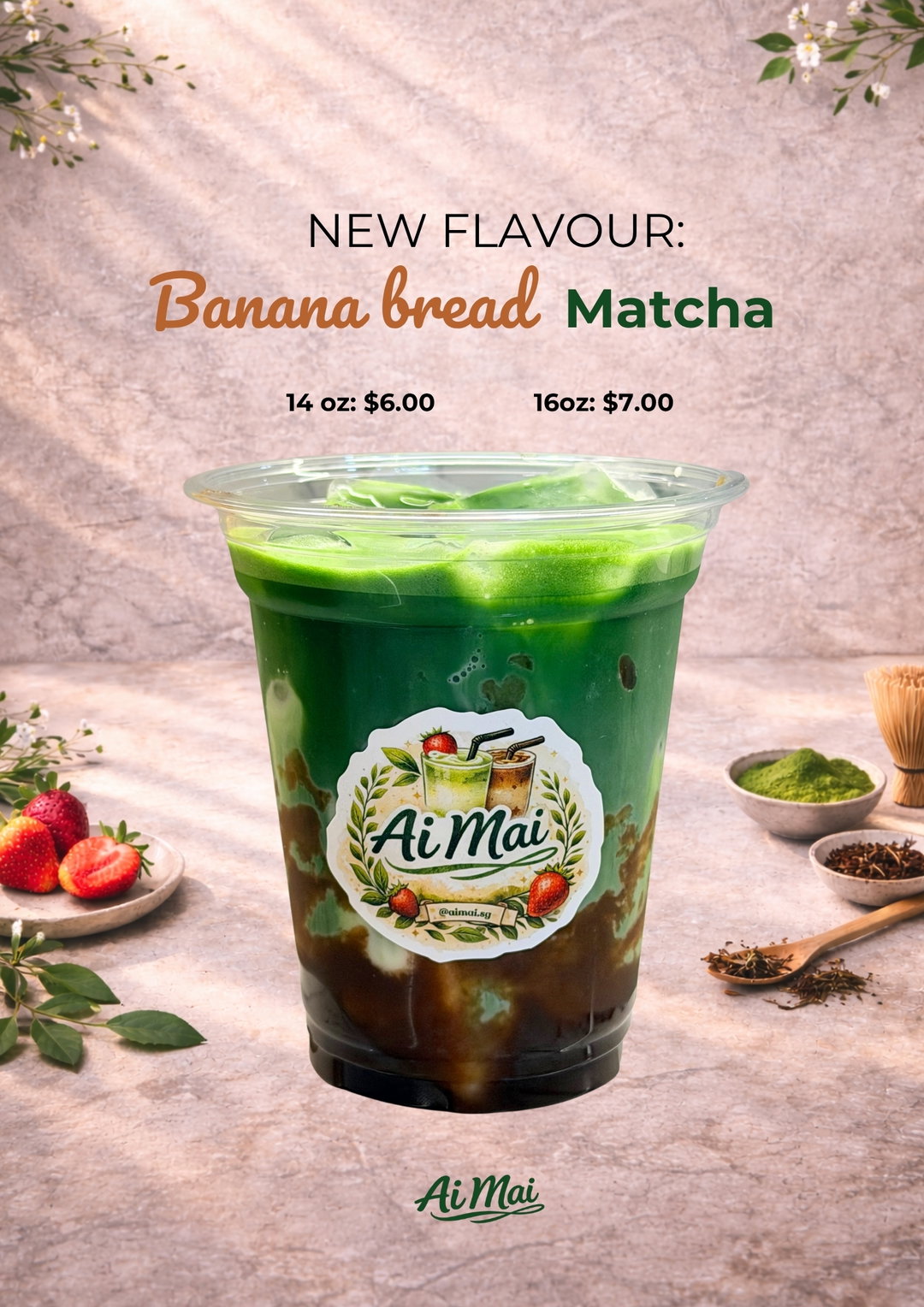Banana Bread Matcha