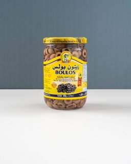 Boulos Sliced Black Olives