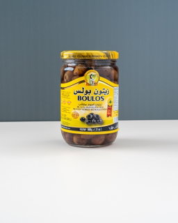 Boulos Pitted Black Olives Extra (600gm)