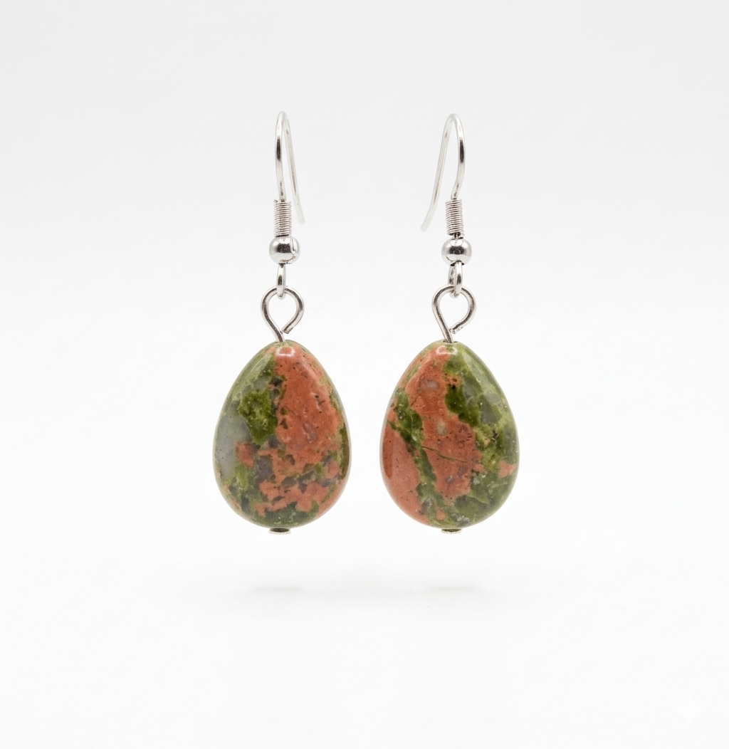 Unakite earrings _0