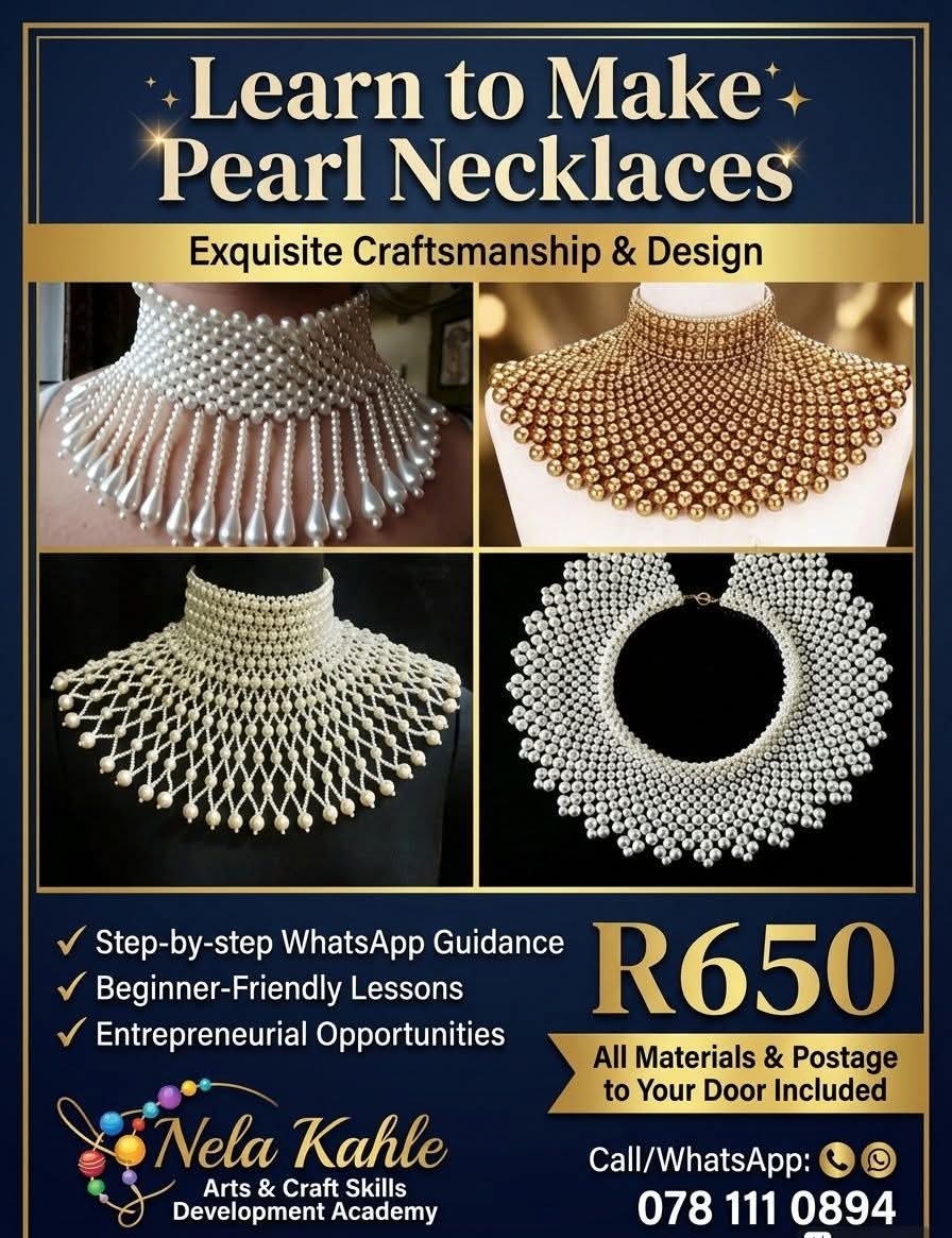Pearls necklaces making training _0