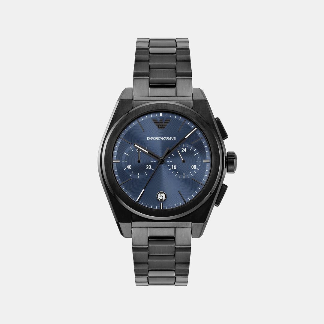 ARMANI FEDERICO QUARTZ GREY DIAL CHRONOGRAPH STAINLESS_0