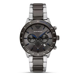 ARMANI FEDERICO QUARTZ GREY DIAL CHRONOGRAPH