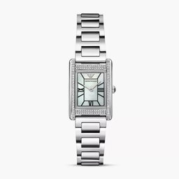 Armani Genni Mother Of Pearl Dial