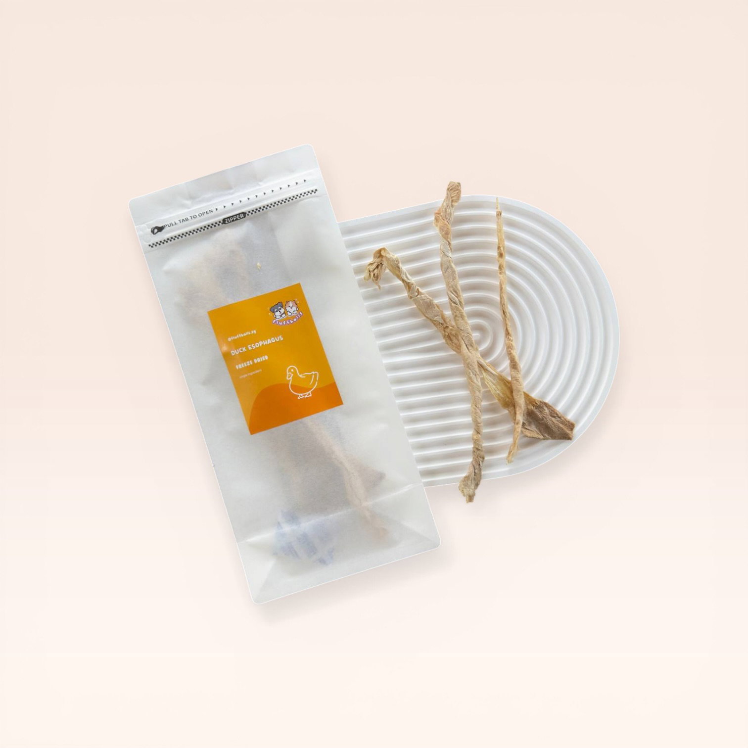 Freeze Dried Duck Esophagus_0