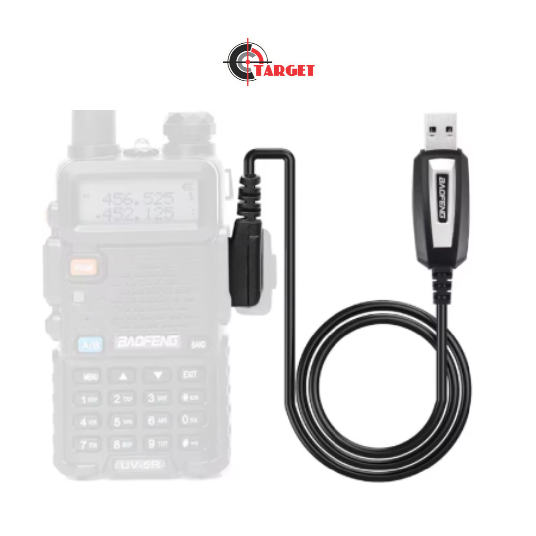 Quansheng UVK5 UVK6 UV5RPlus Original Baofeng USB Walkie talkie Programming Cable _1
