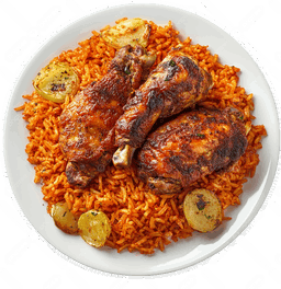 NIGERIAN RICE MENU By One Menu Catering 
