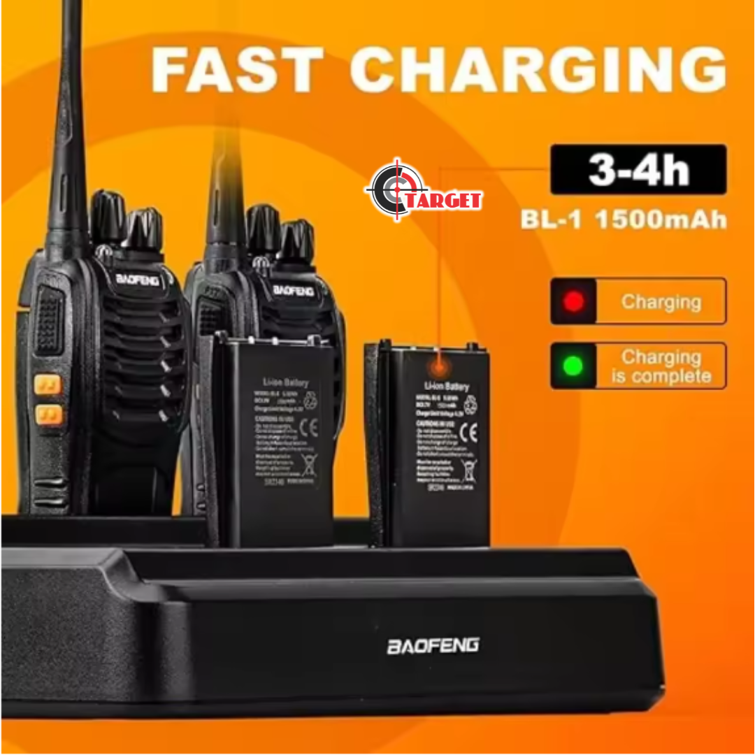 BAOFENG Walkie Talkie Six(6) Way Charger Multi-Unit Charger Station_2
