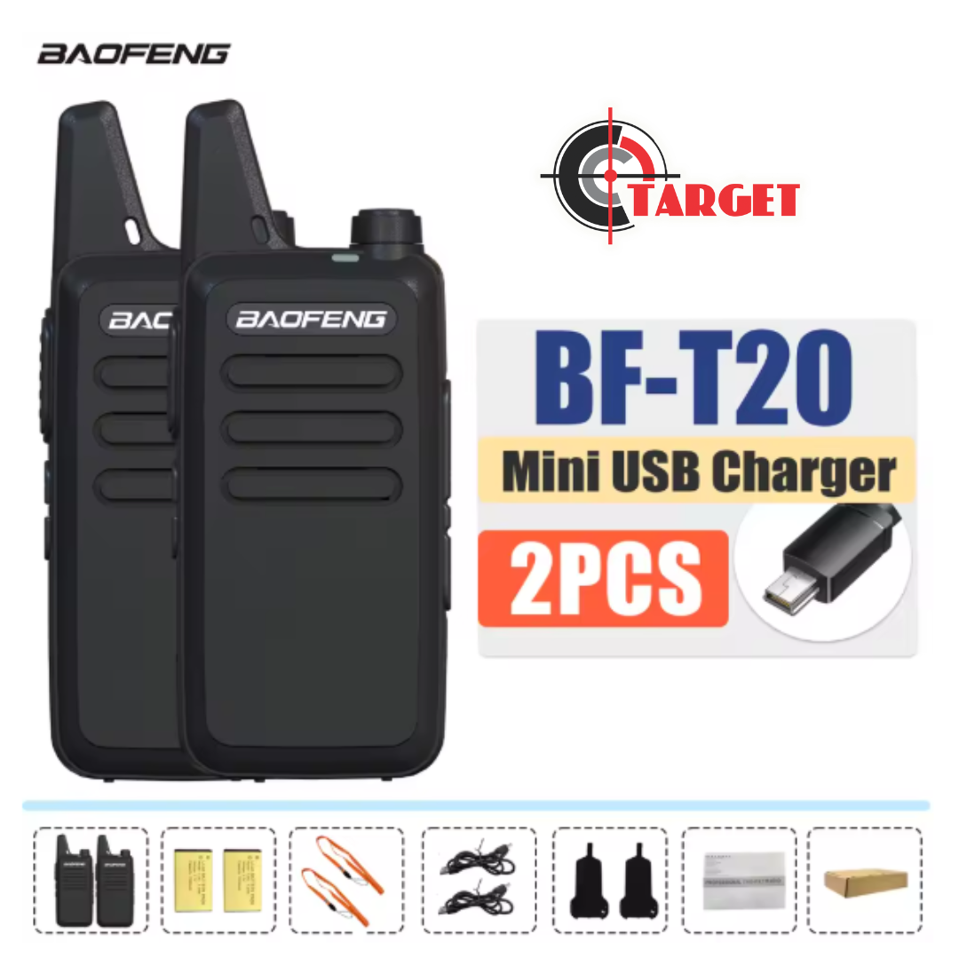 Baofeng BF-T20 Mini 2 Walkie Talkies _3