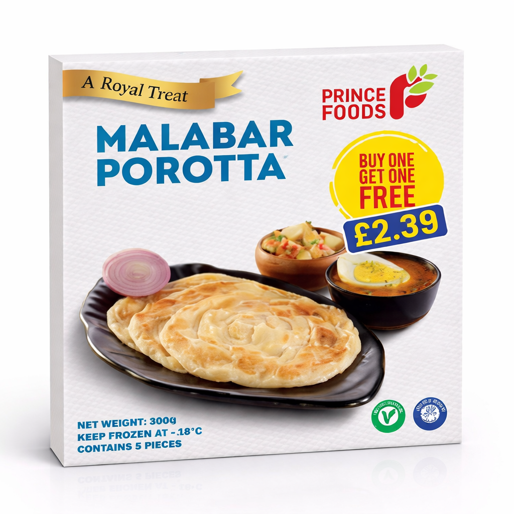 Prince Foods Malabar Porotta 300g