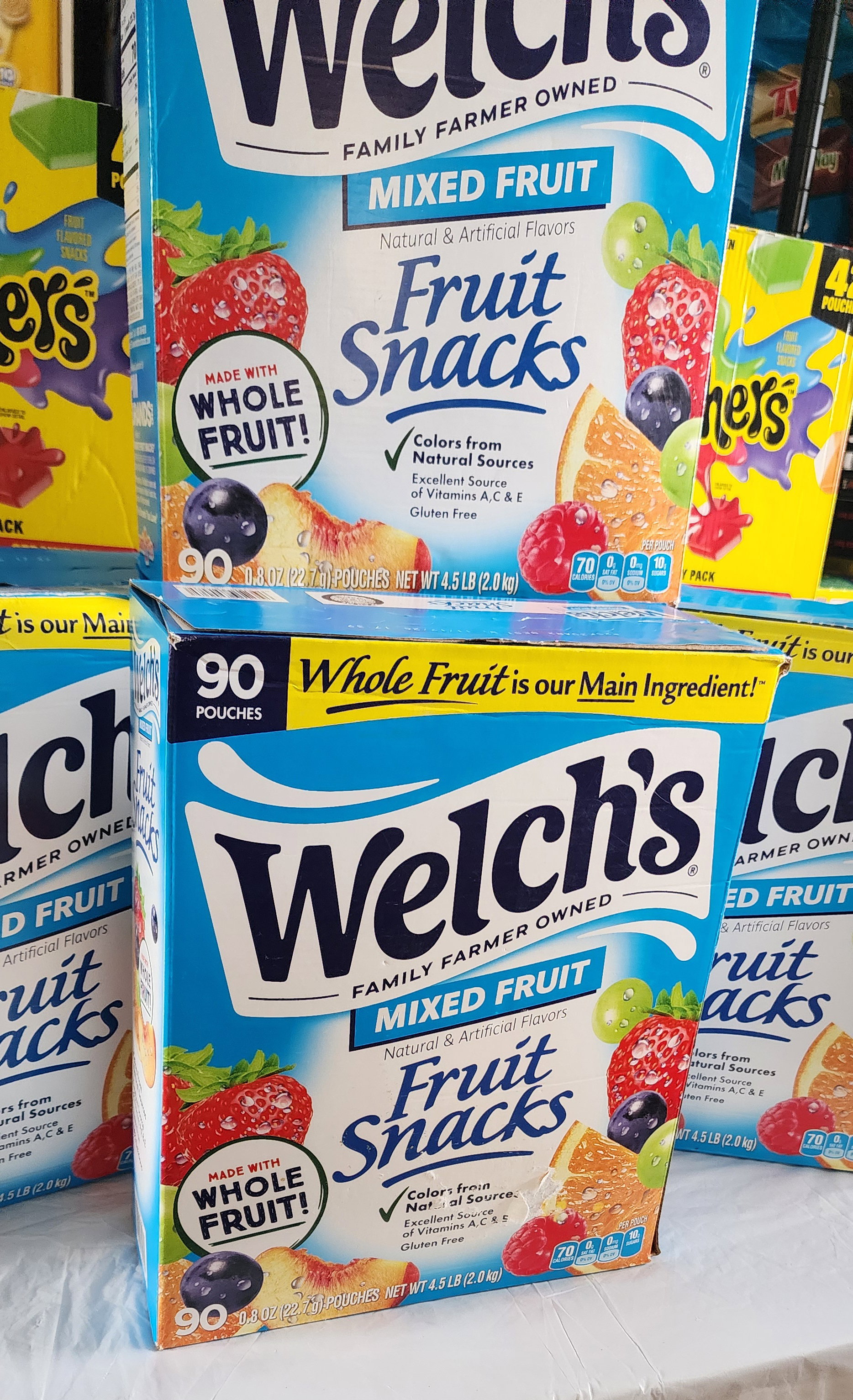 Welch's Mixed Fruit Fruit Snack, 0.8 oz, 90 pk._0