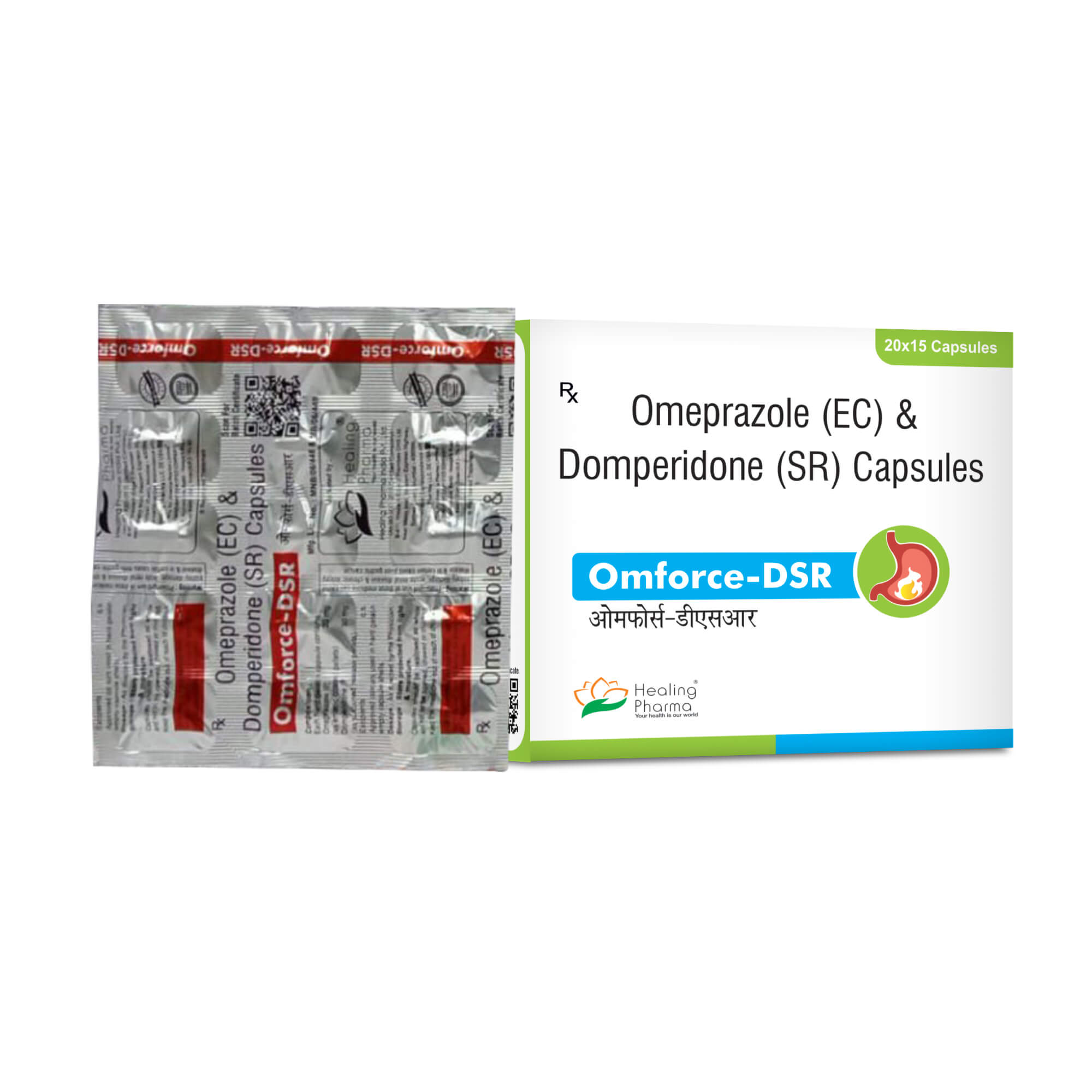 Omeprazole + Domperidone (Sr) Capsules 20 Mg Capsule_0