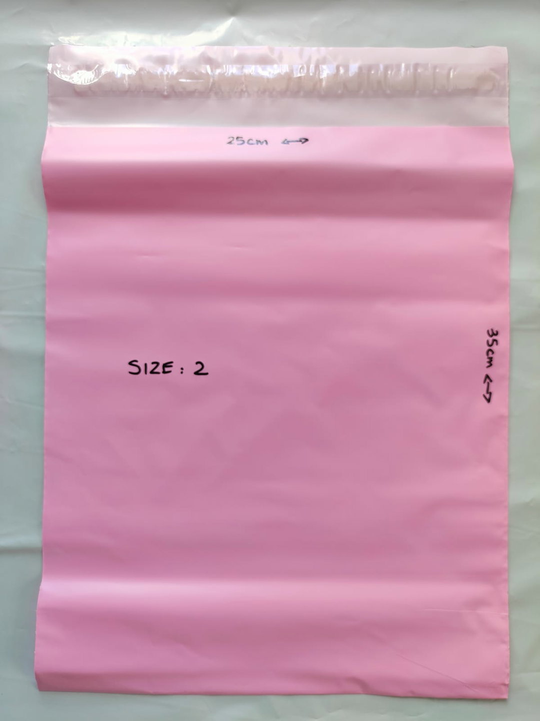 Polymailers Size 2 : 25cm x 35cm (Pink) 