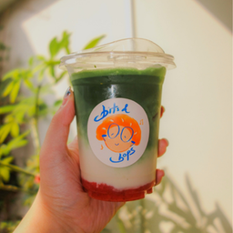 love. - strawberry matcha 
