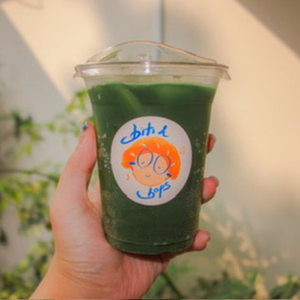 good - matcha g&t but no g 