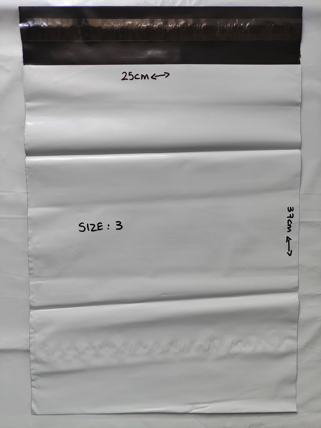 Polymailers Size 3 : 25cm x 37cm (Grey)