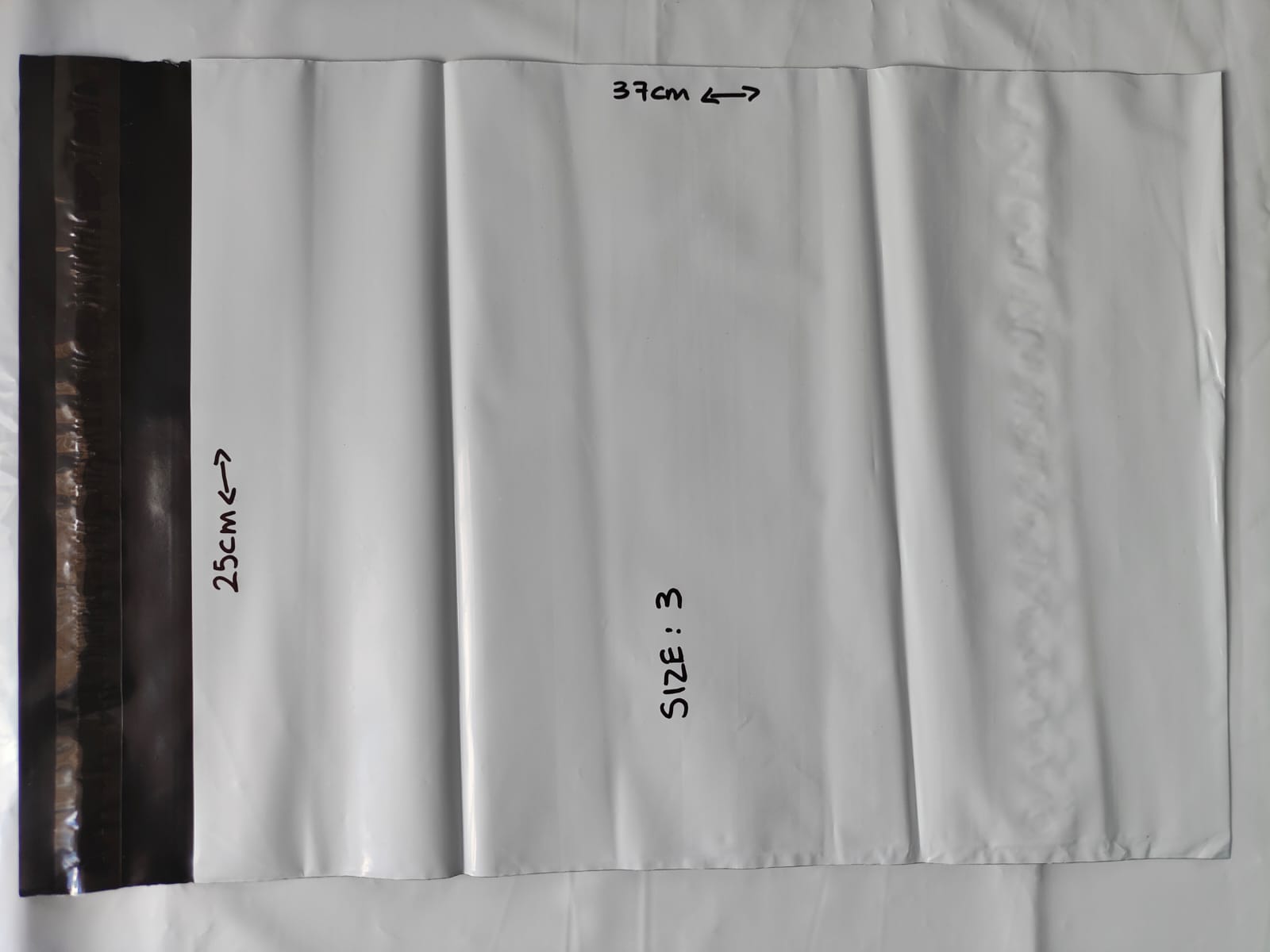 Polymailers Size 3 : 25cm x 37cm (Grey) 