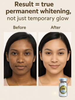 PERMANENT SKIN WHITENING
