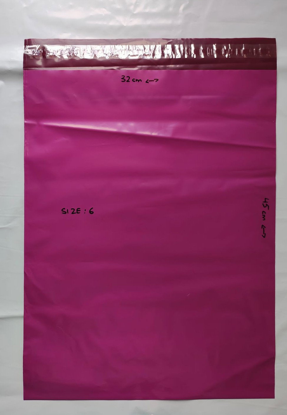 Polymailers Size 6 : 32cm x 45cm (Burgundy)