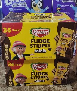  Keebler Mini Fudge Stripe Cookies, 2 oz., 36 ct.