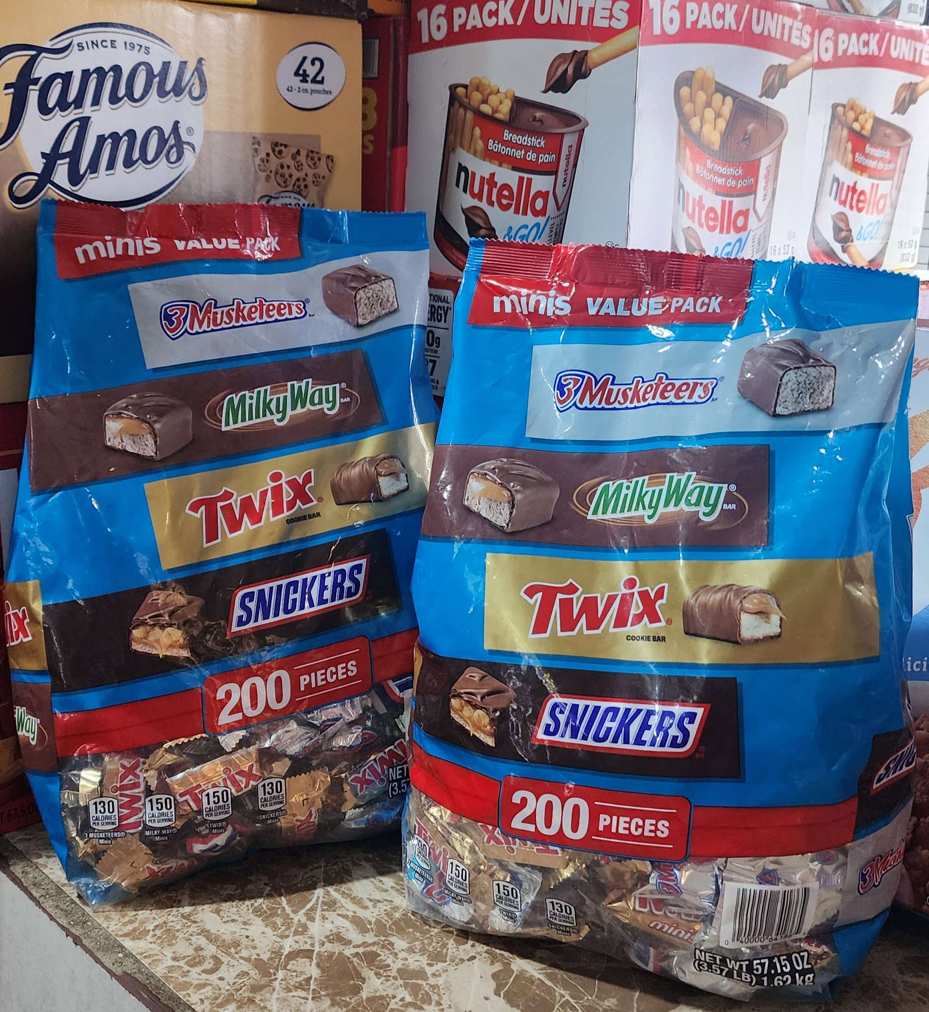 Minis Chocolate Candy Bars Variety Pack, 200 ct._1