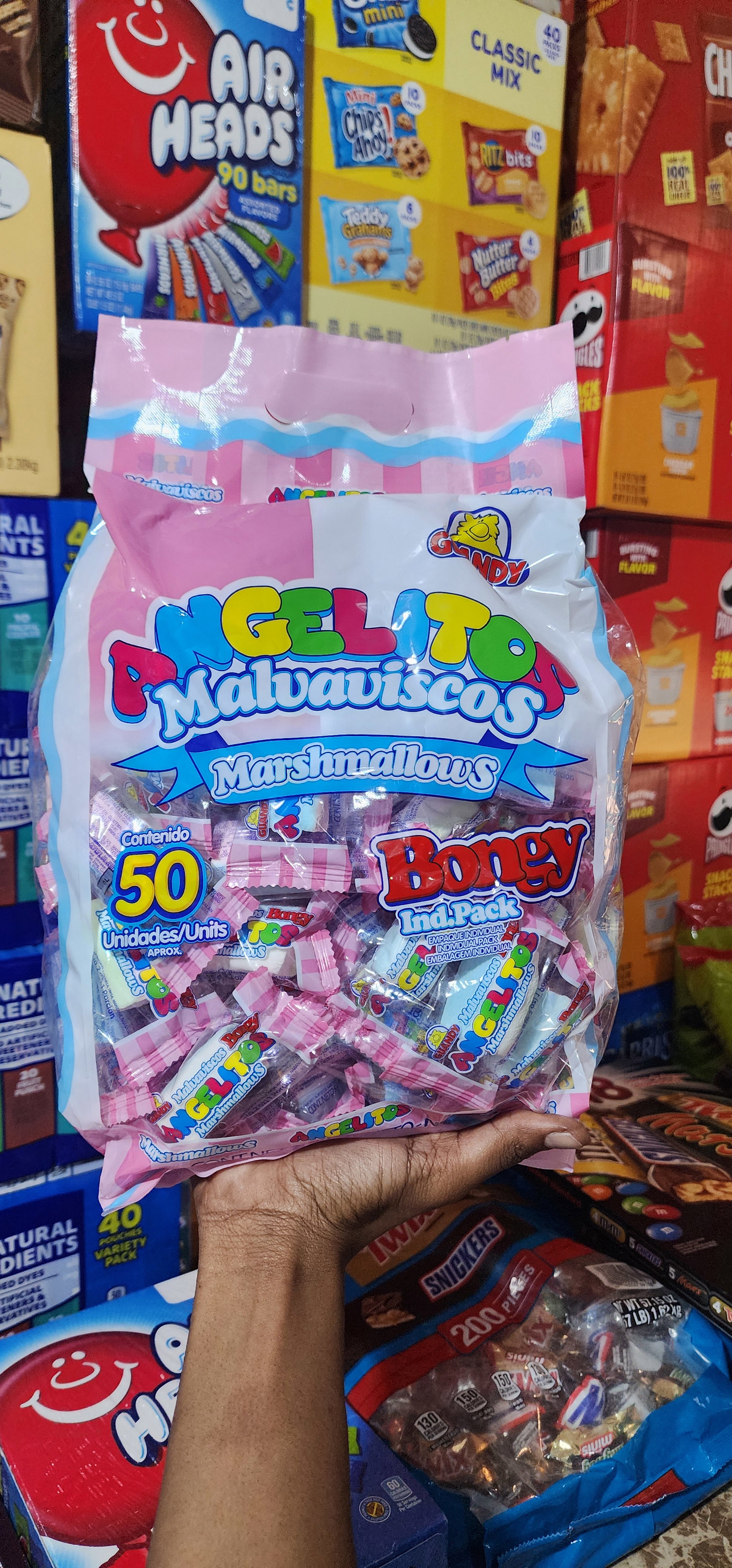 Angelitos marshmallow 50 count individual packs_0