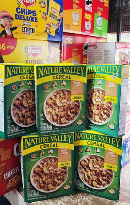 Nature valley honey vanilla cereal 