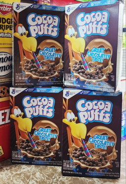 General Mill CoCo Puff cereals 